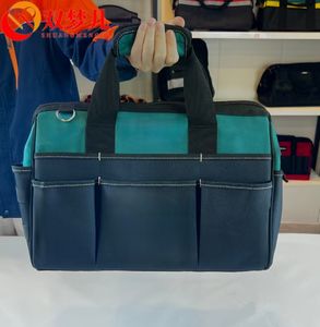 Trousse d'outils en toile pour électricien et menuisier Sac d'entretien et de rangement multifonctionnel - Product Image 3