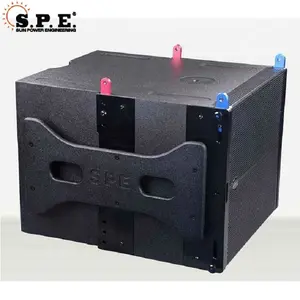 Spe Fabriek Leverancier Mooi Uiterlijk 18 Inch Outdoor Podium Subwoofer Berken Multiplex Zwart Goede Voor Stage Performance