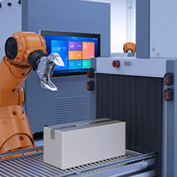 Moniteur à écran tactile industriel Moniteur à écran tactile mural pour hôpital 10.1 "11.6" 13.3 "15.6" 18.5 "21.5" 23.6 "" 27"