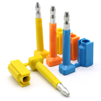 Sceau à boulon haute sécurité BCB204 avec numéro de série et code-barres pour conteneurs