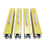 Barre de distribution de courant isolée en aluminium 300-800A pour alimentation mobile de grue
