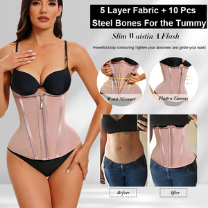 Cintura Cinchers Cintura Postparto <span class=keywords><strong>Fajas</strong></span> Abdomen Control Cintura Entrenador Corsé Cinturón Adelgazante Reloj de arena Faja para mujeres - Product Image 2