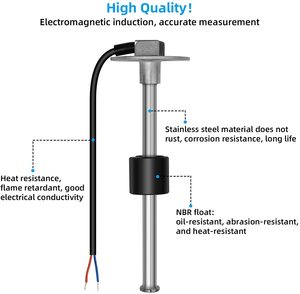 Marine-Bootszubehörteile S5 Öl-, Kraftstoff-, Wasser-, Elektro- und Flüssigkeitsstandsensor für Auto und Yacht - Product Image 4