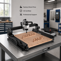 Mesin Router CNC Kayu Desktop 500W Spindle CNC 4540 Mesin Ukiran Laser Mini Modul Laser Dioda Kertas Kayu Lapis Baru
