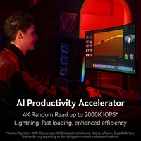 Lexar SSD Ares Pro PCIe5.0x4 M.2 2280 Kecepatan Baca hingga 14.000MB/s Terbaik untuk Komputasi AI, Gaming, dan Workstation Berat