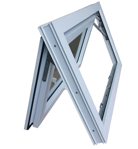 Chất lượng cao Mỹ phong cách PVC mái hiên cửa sổ <span class=keywords><strong>Frosted</strong></span> phòng tắm Glass PVC hồ sơ đu nghiêng Windows bên ngoài Con lăn mù - Product Image 4