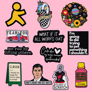 Creo <span class=keywords><strong>que</strong></span> <span class=keywords><strong>es</strong></span> legal <span class=keywords><strong>que</strong></span> yo me toma un descanso. Pins de solapa, insignias, broches para ropa, pins de esmalte, accesorios para mochilas, regalos de joyería. - Product Image 1