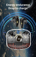 Auriculares inalámbricos Tws X35, dispositivo de audio Binaural, con pantalla Digital y cápsula para juegos
