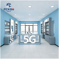 Magasin électronique moderne pour centre commercial Design d'intérieur Comptoir d'affichage de téléphone portable pour commerce de détail Meubles d'affichage de magasin de téléphonie mobile