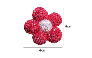 Funda de Lujo con Flores Brillantes y Lazo para Teléfono, Carcasa para iPad, Adorno Decorativo, Diseño de Personajes, Manualidades DIY - Product Image 3