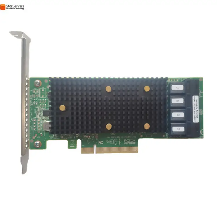 Krachtige Mini Sas Sff8643 12 Gb/s 16-Port Nvme + Sas + Sata Hba Kaart Lsi 940016i