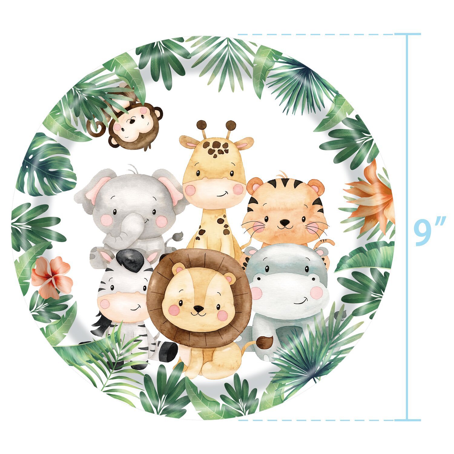9-Inch Plate/20PCs