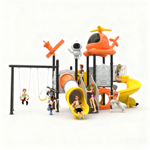 Increíble Precio de Fábrica, Torre de Juegos de Plástico para Exteriores, de Acero, PVC, LLDPE, para Niños, Preescolar, Comercial, Residencial - Product Image 5