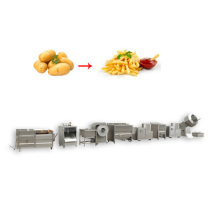 Ligne de production de frites surgelées semi-automatique 30 kg/h, prix usine - Product Image 6