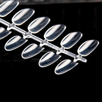 NADECO – pointes d'ongles ovales de taille unique pour la pratique, affichage de conception d'art d'ongle, nuancier d'ongles