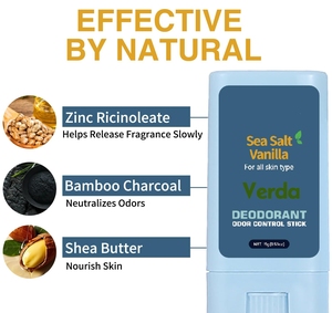 Etichetta privata vedere il <span class=keywords><strong>deodorante</strong></span> al sale Stick controllo degli odori a bassa irritazione per prevenire il sudore ascellare mantenere il corpo asciutto bastoncino antitraspirante - Product Image 3