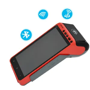 터치 POS 안드로이드 휴대용 POS 터미널 열 프린터 GPRS GPS HCC-Z100