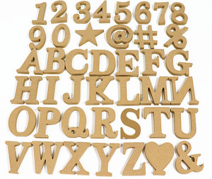 Tự làm cắt laser tùy chỉnh trang trí bằng gỗ MDF chất liệu bảng phân vùng - Product Image 1