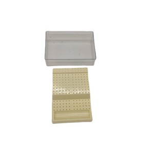Dental Bur Storage <b>Box</b> 168-Hole Rectangular High Low Speed Drill Bit Organizer Sterilizable Container For Dental Equipment - Product Image 4