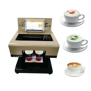 2023 Nieuwe Generatie Cappuccino Printmachine Automatische Latte Printer Machine Eetbare Koffieprinter