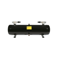 Récepteur liquide réfrigérant horizontal de réfrigération