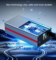 Elektrik yeni enerji gücü pil şarj cihazı 15 Amp anti-ters bağlantı ayarlanabilir akım OTP AC/DC pil Recharger