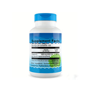 Cápsulas blandas de vitamina E de marca privada de alta calidad, un nutriente esencial, una buena opción para proteger la salud juvenil, suplemento dietético. - Product Image 2