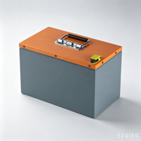 بطارية تخزين الطاقة LiFePO4، خلايا جديدة تمامًا، عمر افتراضي 3000 دورة، ضمان لمدة عامين، مباشرة من المصنع مع نظام إدارة البطارية (BMS)