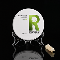 Disque en zircone polyvalent Rondcera, dégradé de teinte naturelle, pour laboratoire dentaire, conception esthétique CAD/CAM, restauration de couronne