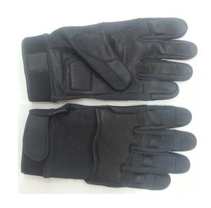 Guantes tácticos resistentes al corte Guantes de seguridad de Palma de cuero reforzado duradero Protección de manos Pantalla táctil Goma - Product Image 6