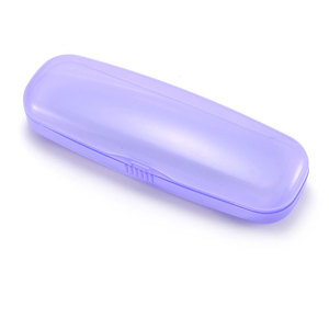Étui à lunettes en plastique PP. Vente en gros d'étuis à lunettes souples transparents de style rétro avec motif goutte d'eau - Product Image 2