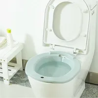 1 Pièce Siège de Vapeur Yoni sur Toilettes pour Inflammation Gynécologique, Prostatite et Hémorroïdes - Bain de Siège Vaginal Yoni