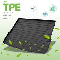 Tapete de Maletero de TPE de Alta Pureza para Chevrolet Corsa Evolution Sedán 2002-2012, Alfombrillas para Auto Todoterreno y Sedán Compacto