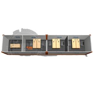 Estructura de acero apartamento para 20 pies vida contenedor para casas en venta en las Filipinas - Product Image 1