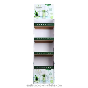 Ccnb + Eb standdee Display kosmetik parfum kertas Flute Stand tampilan Promosi - Product Image 4