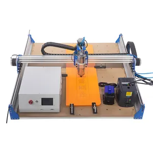 Minimáquina de impresora para grabado en madera, Metal y acrílico, 80x80cm, CNC, 2200w