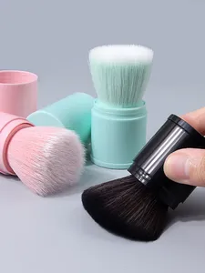 Brosse à poussière pour nail art, brosses de nettoyage de manucure de qualité supérieure, brosse à ongles dense et douce pour enlever la poudre, pour ongles en acrylique et en gel - Product Image 2