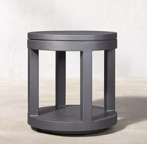 Metal Simple Design Aluminum Furniture <b>Round</b> Side <b>Table</b> - Product Image 3