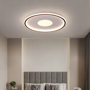 Hazır modern basit tasarım ince uzaktan kumanda ile akıllı ev tavan ışıkları ev yatak odası led ışıkları