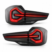 Pour BMW X3 G01 2018-2024 X5 G05 : Amélioration des feux arrière LED style 3D avec clignotants dynamiques, boîtier noir, Plug and Play