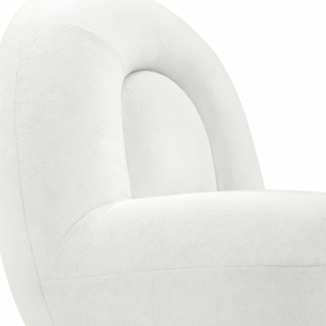 Sillón Moderno Tactile Serenity, Estructura de Madera de Fresno, Ecológico, para Apartamento, Sala de Estar, Comedor, Uso en Hoteles - Product Image 1