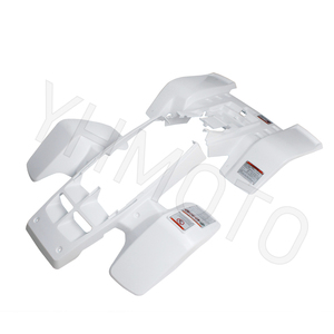 Pour Yamaha YFZ 350 YFZ350 <span class=keywords><strong>Banshee</strong></span> YFZ350 Kit de carenado de carroceria de plastico para guardabarros delantero y trasero de ATV - Product Image 1