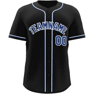 Maillot de baseball personnalisé pour hommes et femmes Chemise de sport personnalisée avec nom brodé et numéro Ensembles de vêtements de softball - Product Image 4