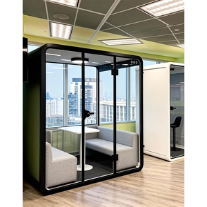 Cabine de travail moderne de première qualité, box de travail privée, installation <span class=keywords><strong>facile</strong></span>, cabine écologique insonorisée pour réunions - Product Image 3