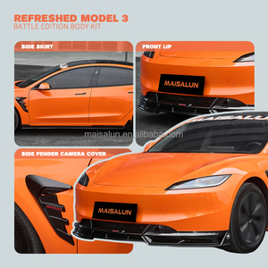 Nouveaux produits : Kit carrosserie style ABS Battle Edition pour <span class=keywords><strong>Tesla</strong></span> Model <span class=keywords><strong>3</strong></span> 2024+ – Pare-chocs avant, lèvre avant, diffuseur arrière, accessoires automobiles - Product Image 3