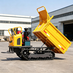 Camion benne chenillée tout-terrain pour vergers, transporteur à déchargement automatique haute performance - Product Image 1