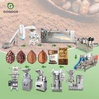 Ligne de production de chocolat et de cacao, équipement de transformation du cacao, ligne de production de poudre de cacao