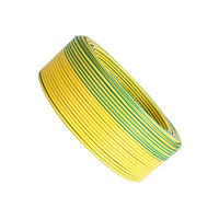 Cable BVR Aislado de PVC de 2.5-95mm, Núcleo de Cobre Puro, Estándar JB/T8734, Marca SHENYI LIUYI, 450-750V para Instalaciones Eléctricas de Edificios