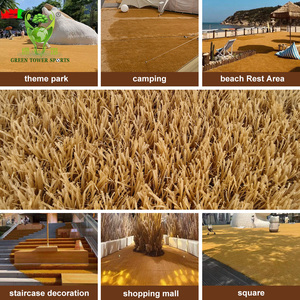 Tour verte 25mm hauteur <span class=keywords><strong>de</strong></span> pile paysage extérieur décoratif gazon artificiel tapis <span class=keywords><strong>de</strong></span> tapis d'<span class=keywords><strong>herbe</strong></span> synthétique - Product Image 6