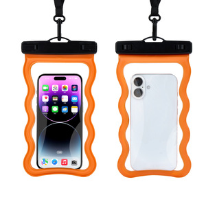 Nueva Funda Impermeable Transparente para Teléfono Móvil con Diseño de Ondas, Pantalla de 7 Pulgadas, para Deportes Acuáticos como Natación, Buceo y Drifting - Product Image 4